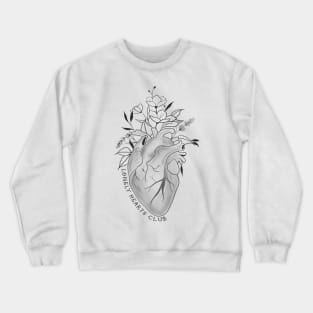 Lonely Hearts (black and white) Crewneck Sweatshirt